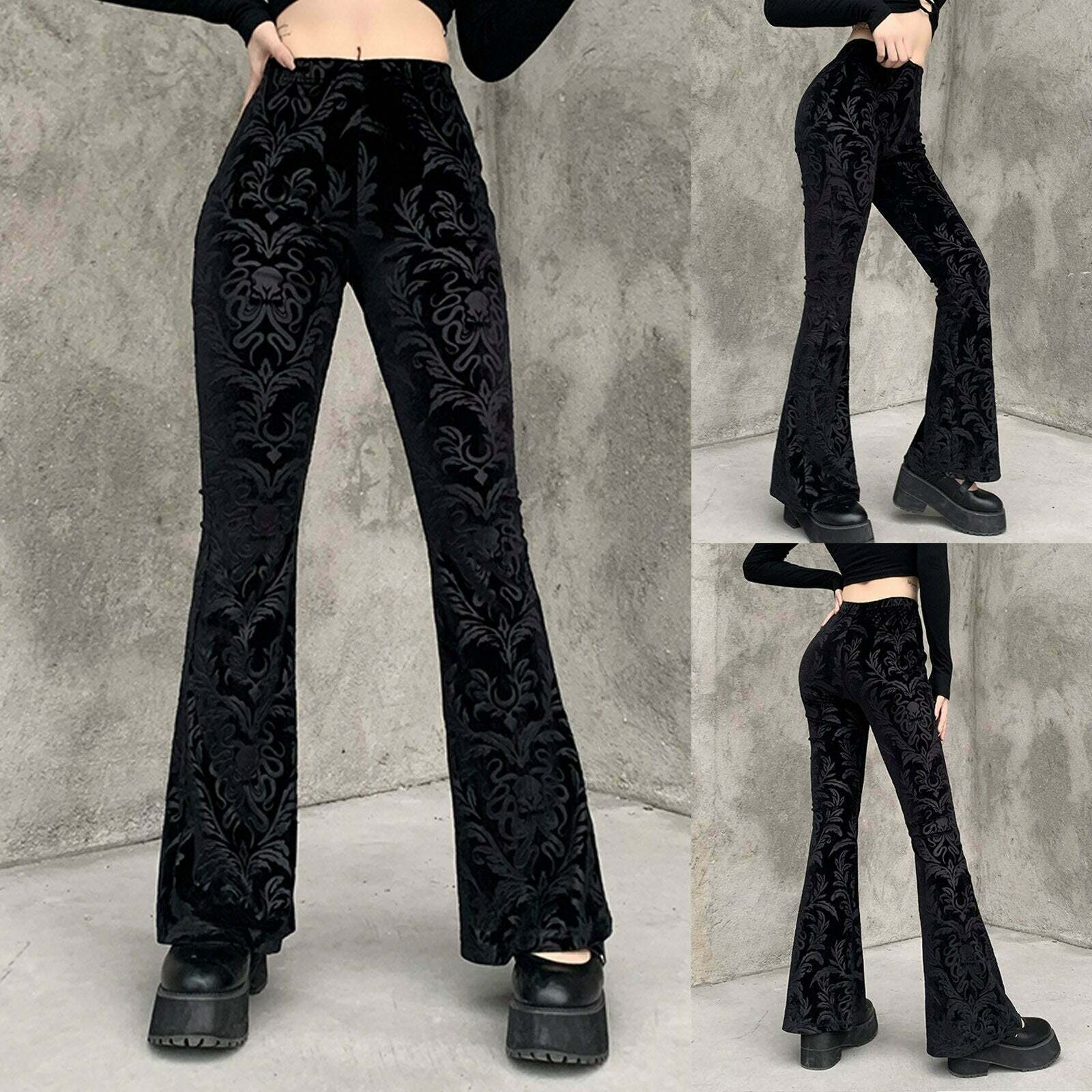 2024 Vintage Y2K High Waist Baggy Jeans - Grunge Aesthetic, Retro Style, Comfy Fit