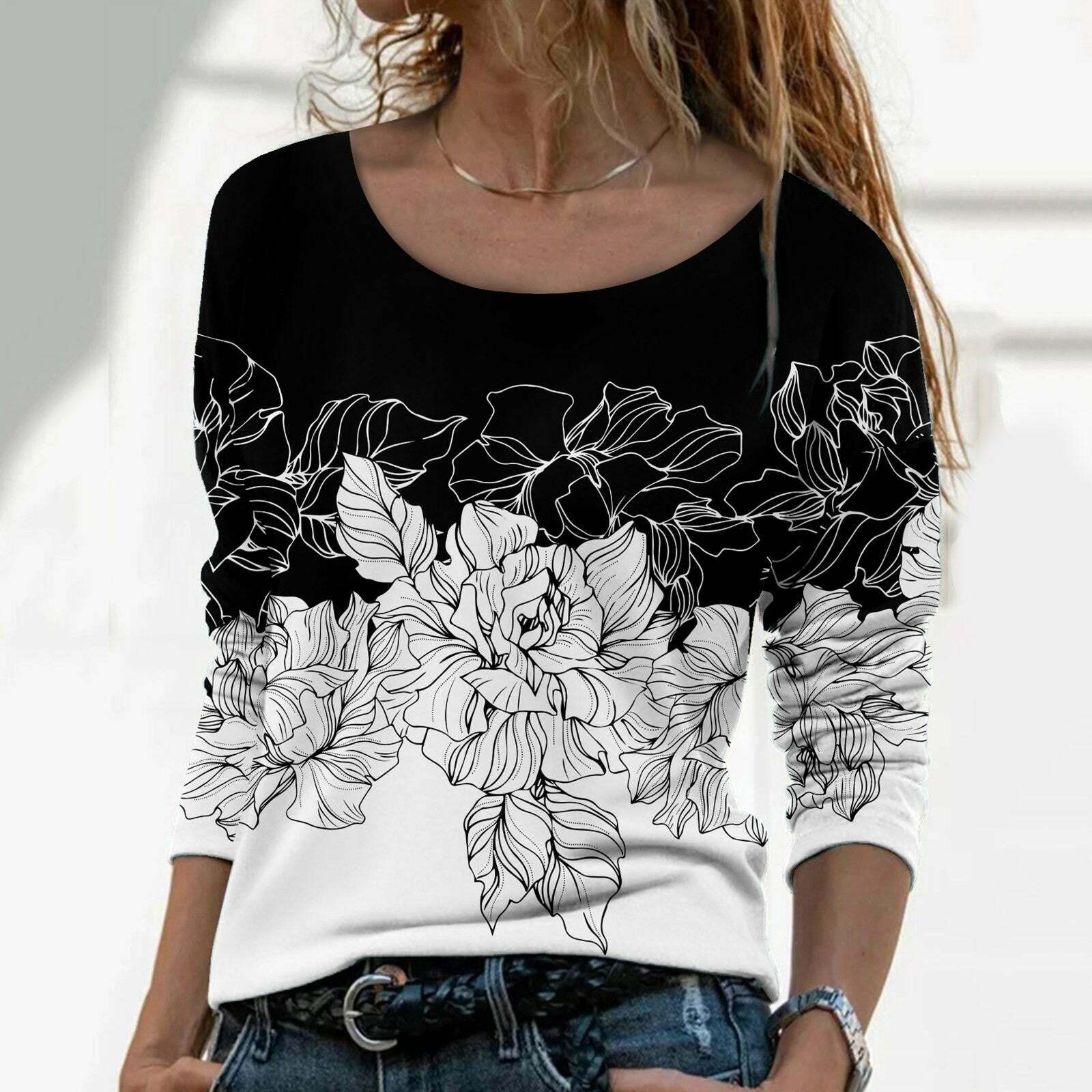 2024 Y2K Aesthetic Long Sleeve T-Shirt - Cute Graphic Print, Comfy Casual Style