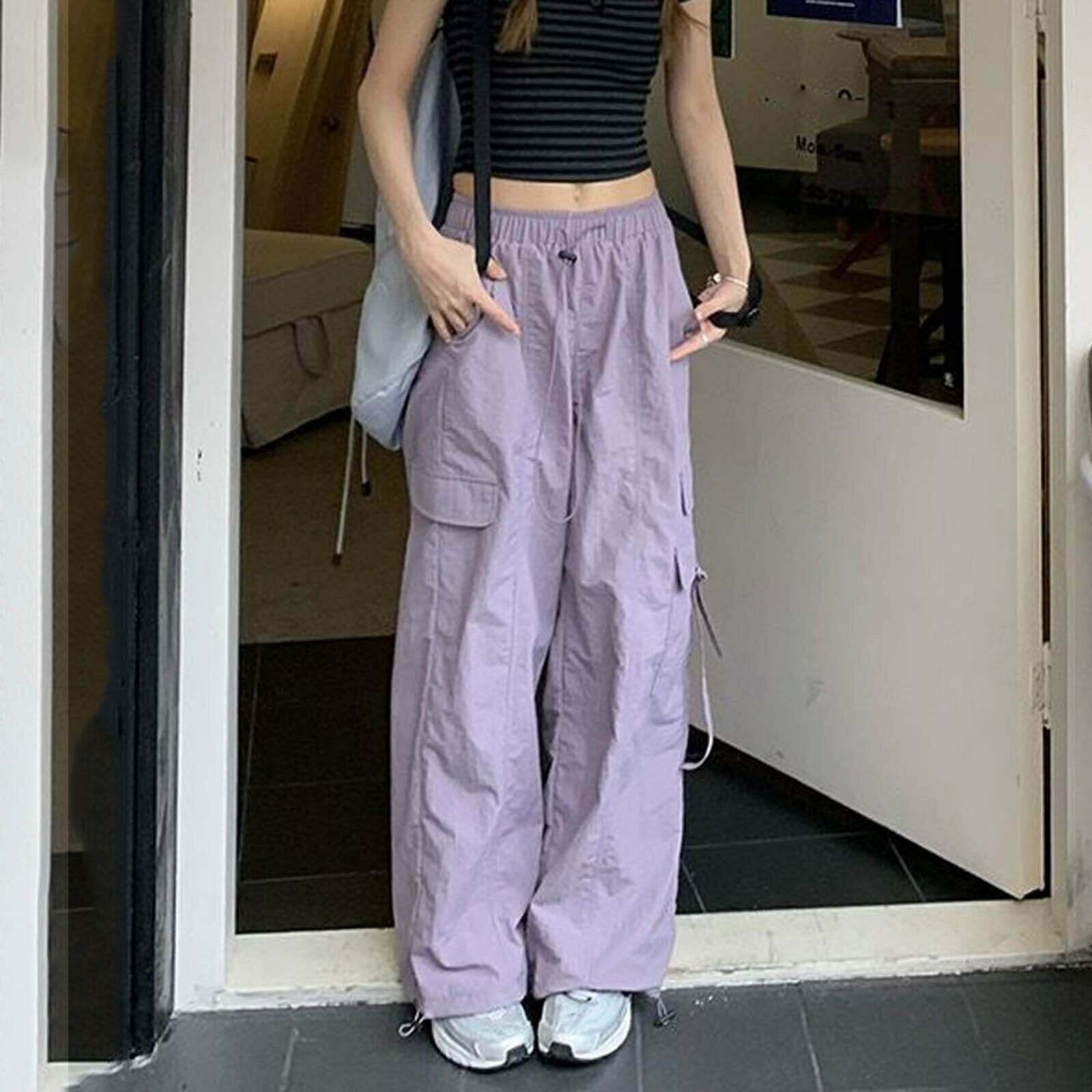 2024 Y2K Streetwear Oversized Low Waist Joggers - Grunge Aesthetic & Comfy Style