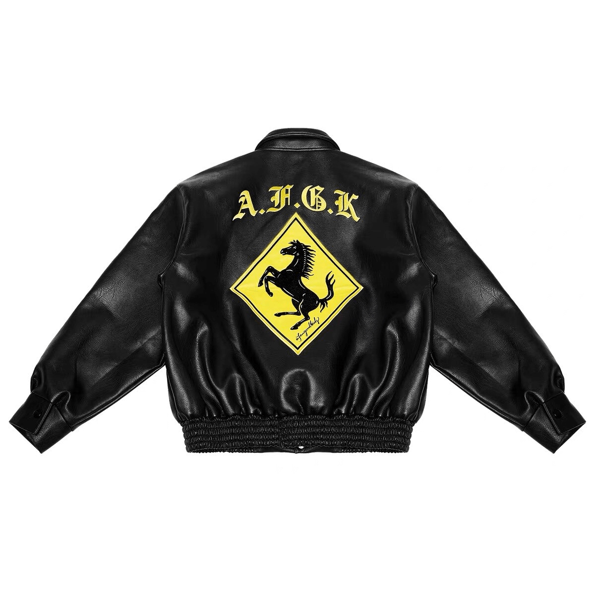 AFGK Y2K Black Jacket - Retro Grunge Style for Summer Parties & 90s Fashion Lovers