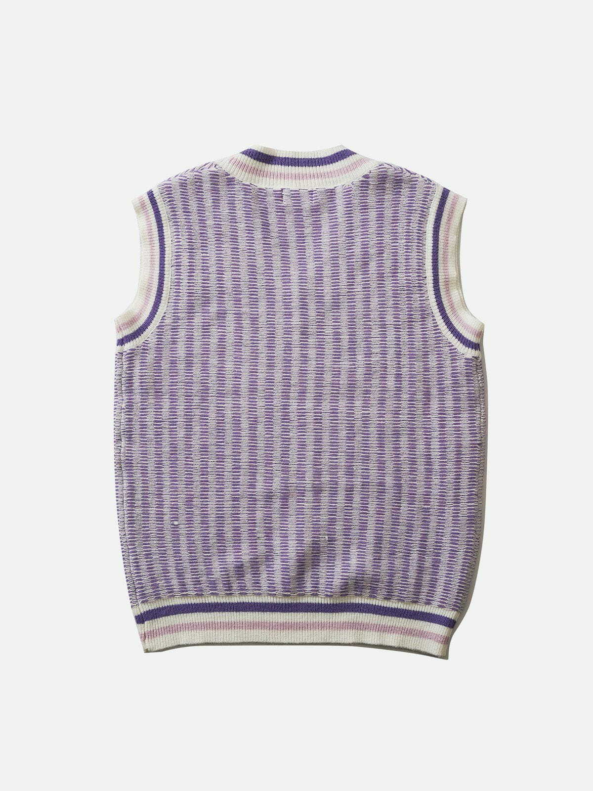 ANDREILEE' Y2K Sweater Vest - Retro 90s Grunge Outfit for Summer Parties & Casual Looks