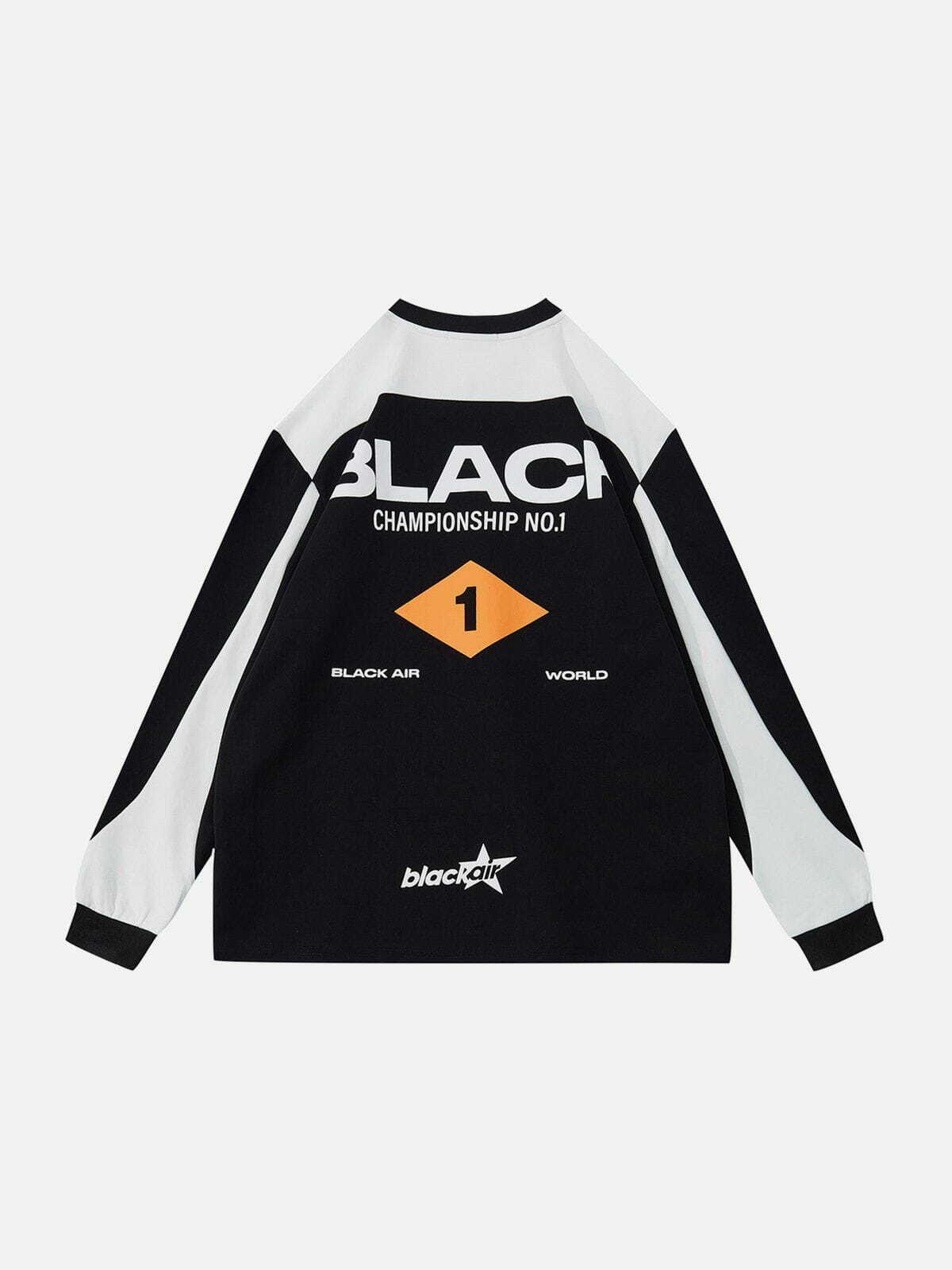 BLACKAIR Y2K Grunge Sweatshirt - Retro 90s Fashion, Summer Outfits & Party Style