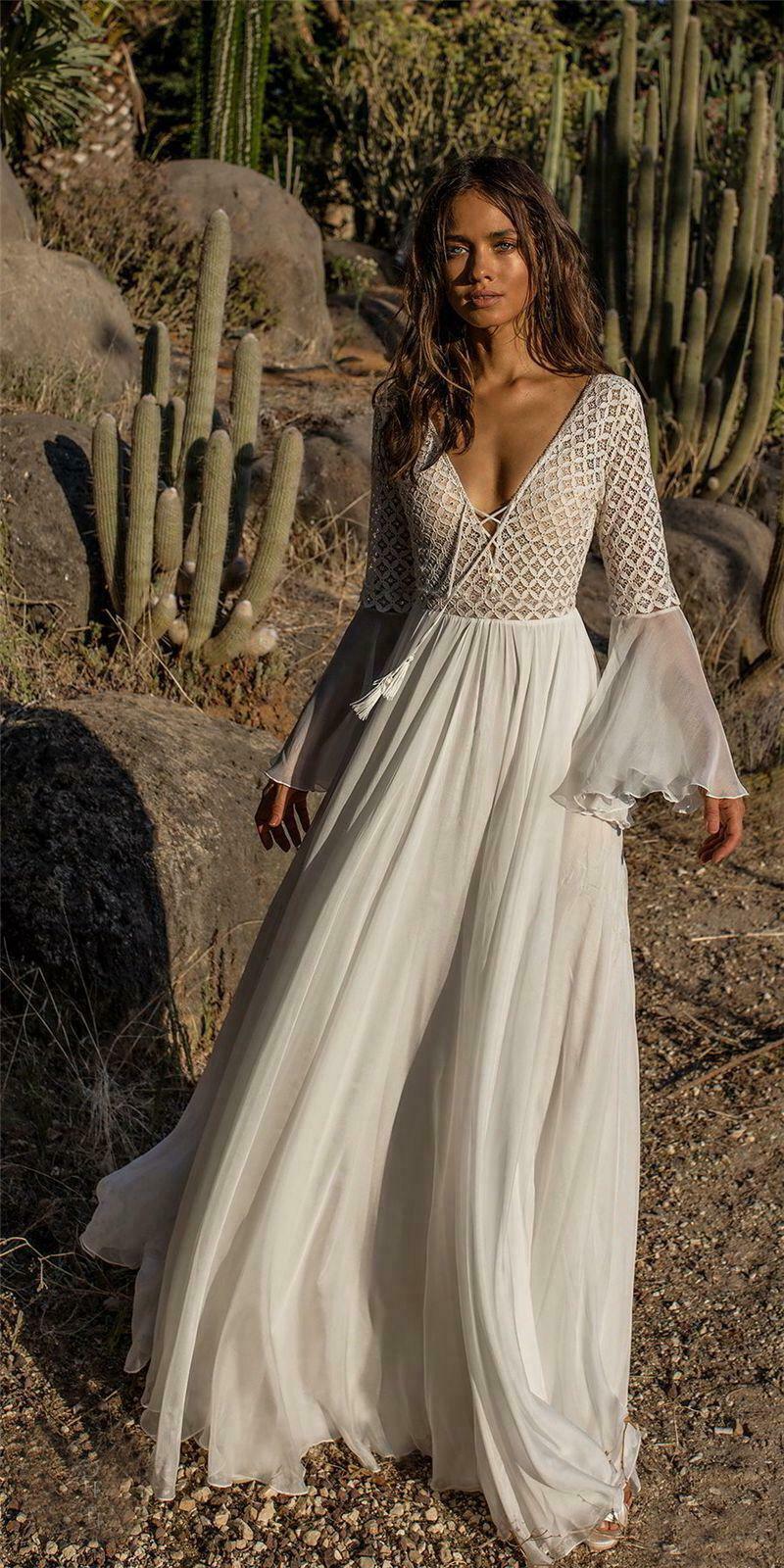 Chic Y2K Aesthetic White Lace Maxi Dress with Flare Sleeves for Coquette & Grunge Styles