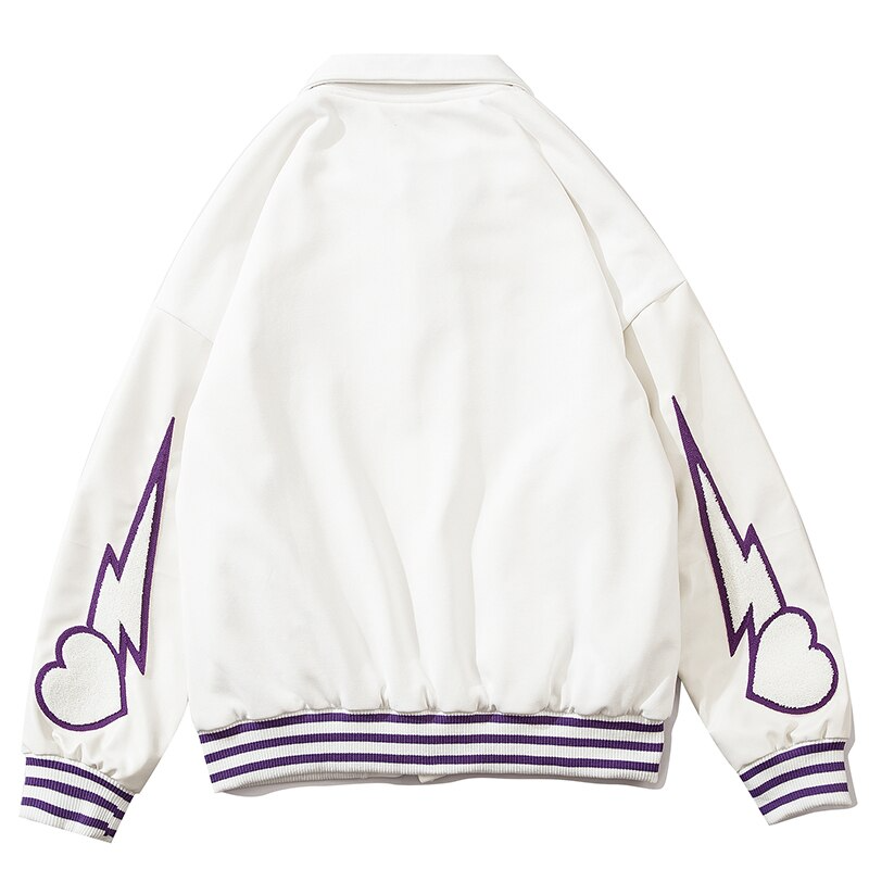 Vibes White Y2K Jacket - Retro 90s Grunge Summer Outfit for Y2K Party & Club Looks