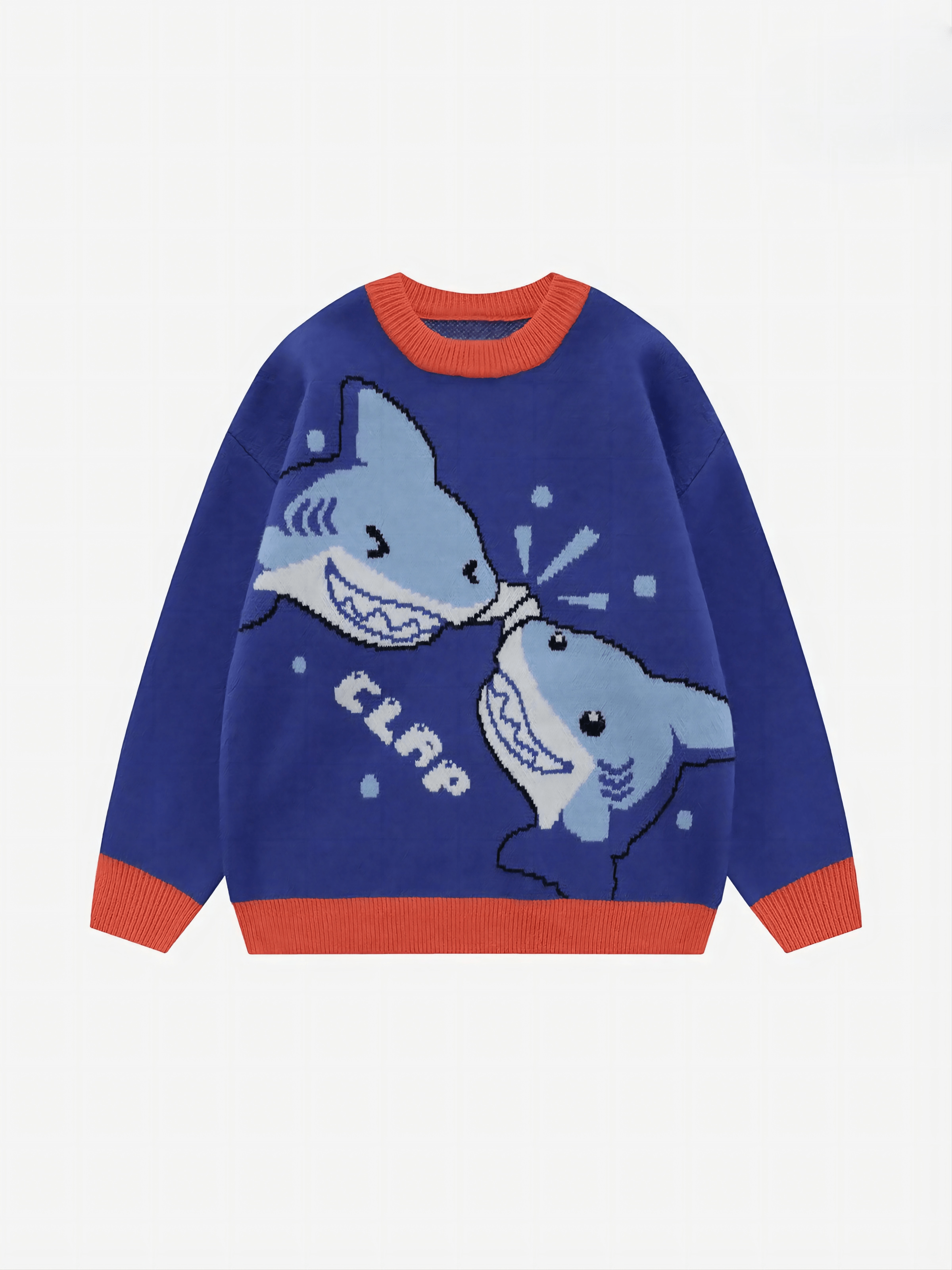 Y2K Cartoon Sweater - Retro 90s Grunge Style for Summer Parties & Casual Outfits