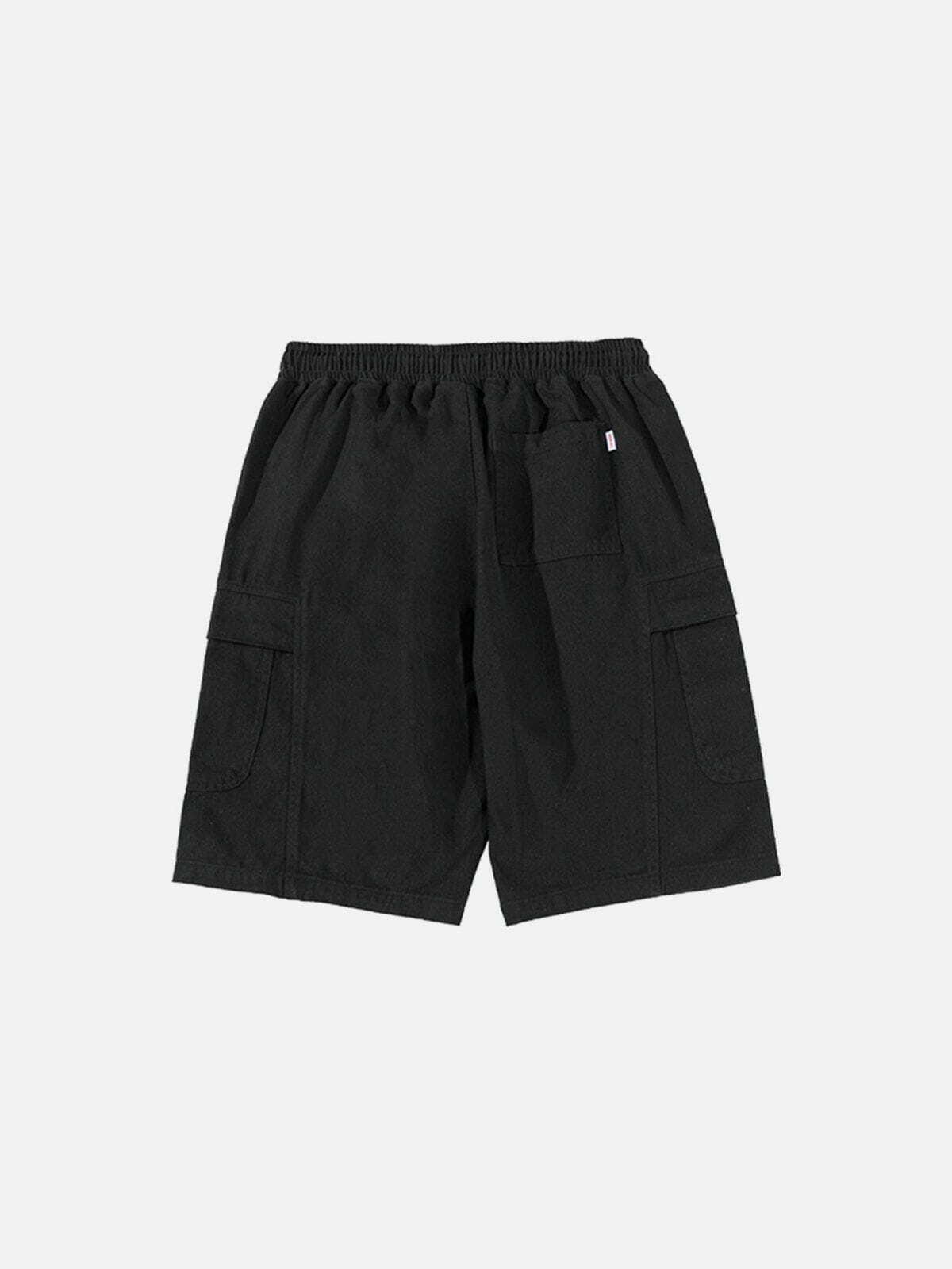 Y2K Drawstring Shorts: Retro 90s Grunge Outfit for Summer Parties & Beach Vibes