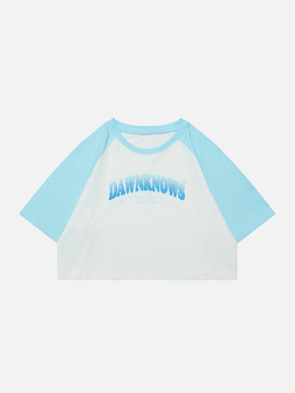 Y2K Flocked Embroidery Tee - Retro 90s Grunge Top for Summer Party Outfits