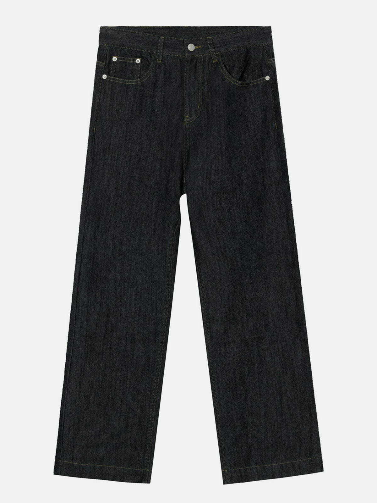 Y2K Grunge Baggy Drape Jeans - Retro 90s Summer Outfit for Y2K Party & Club Vibes