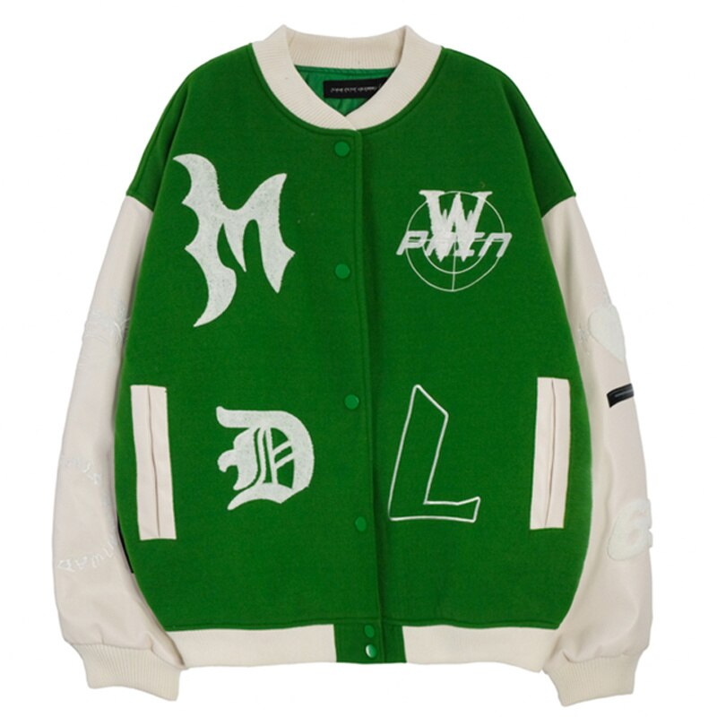 Y2K Grunge Baseball Jacket - Retro 90s Fashion for Summer Parties & Outfits