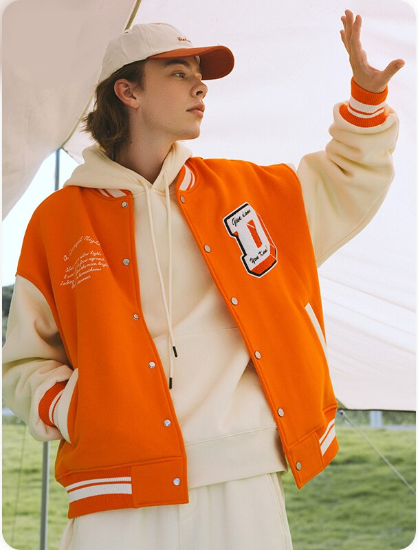 Y2K Grunge Baseball Jacket - Retro 90s Summer Outfit for Y2K Party & Club Vibes