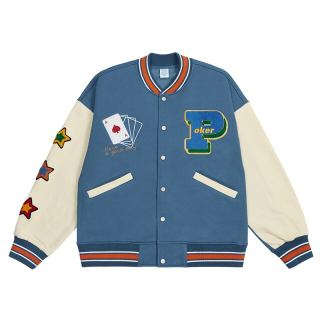 Y2K Grunge Baseball Jacket - Retro 90s Summer Outfit, Y2K Party & Club Style, Trendy Fit