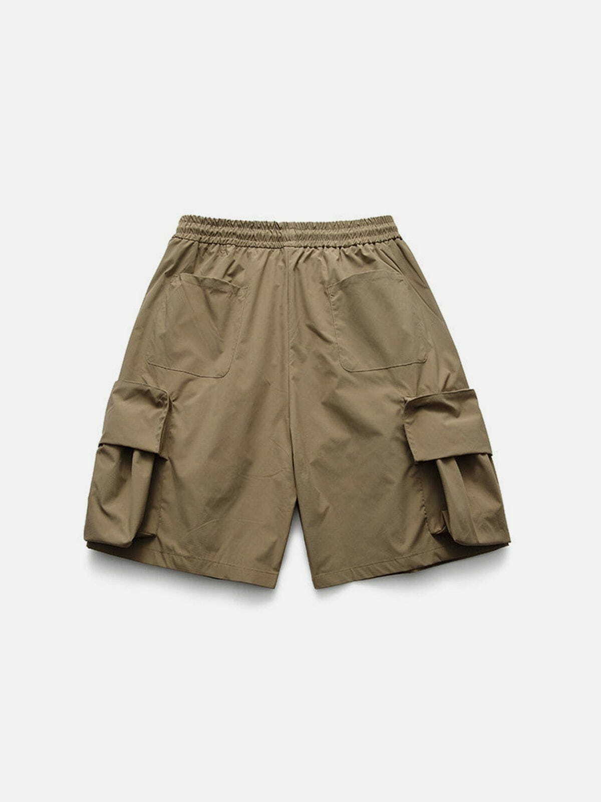 Y2K Grunge Big Pocket Shorts - Retro 90s Summer Outfit for Y2K Party & Beach Vibes