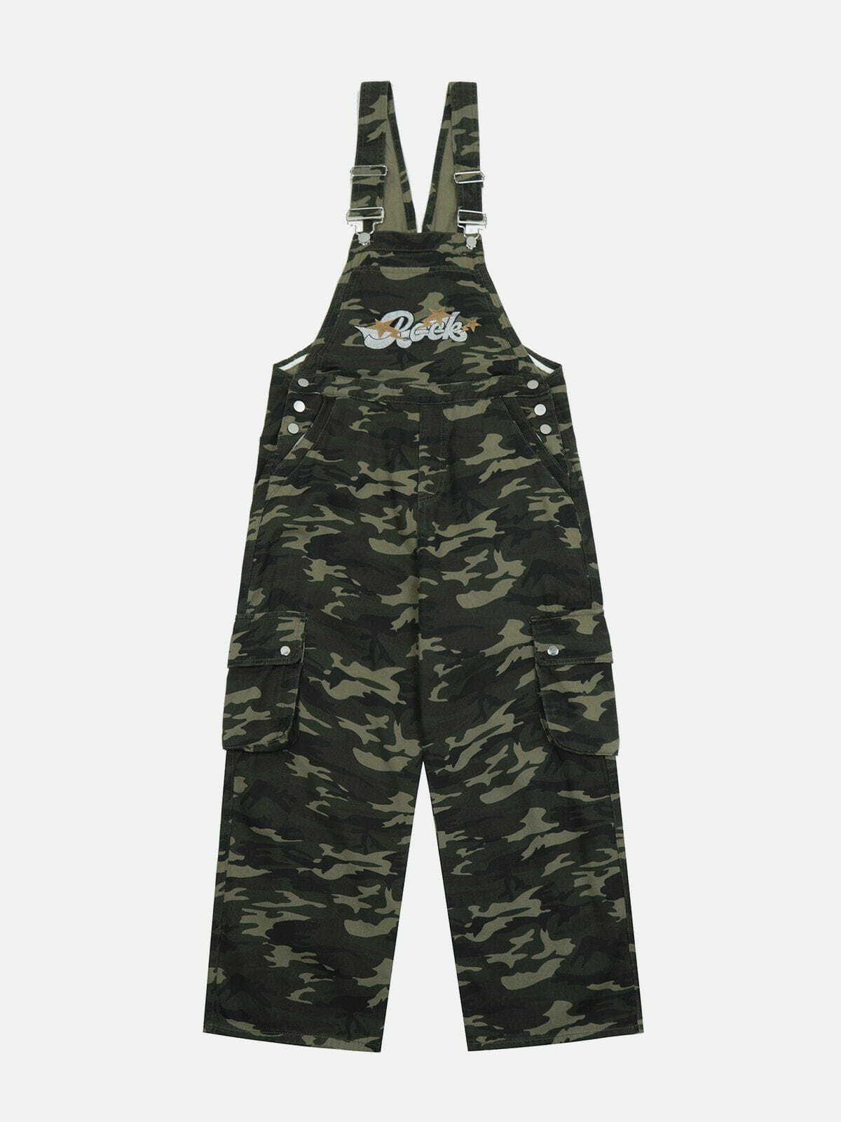 Y2K Grunge Camouflage Pants - Retro 90s Summer Outfit for Y2K Party & Club Vibes