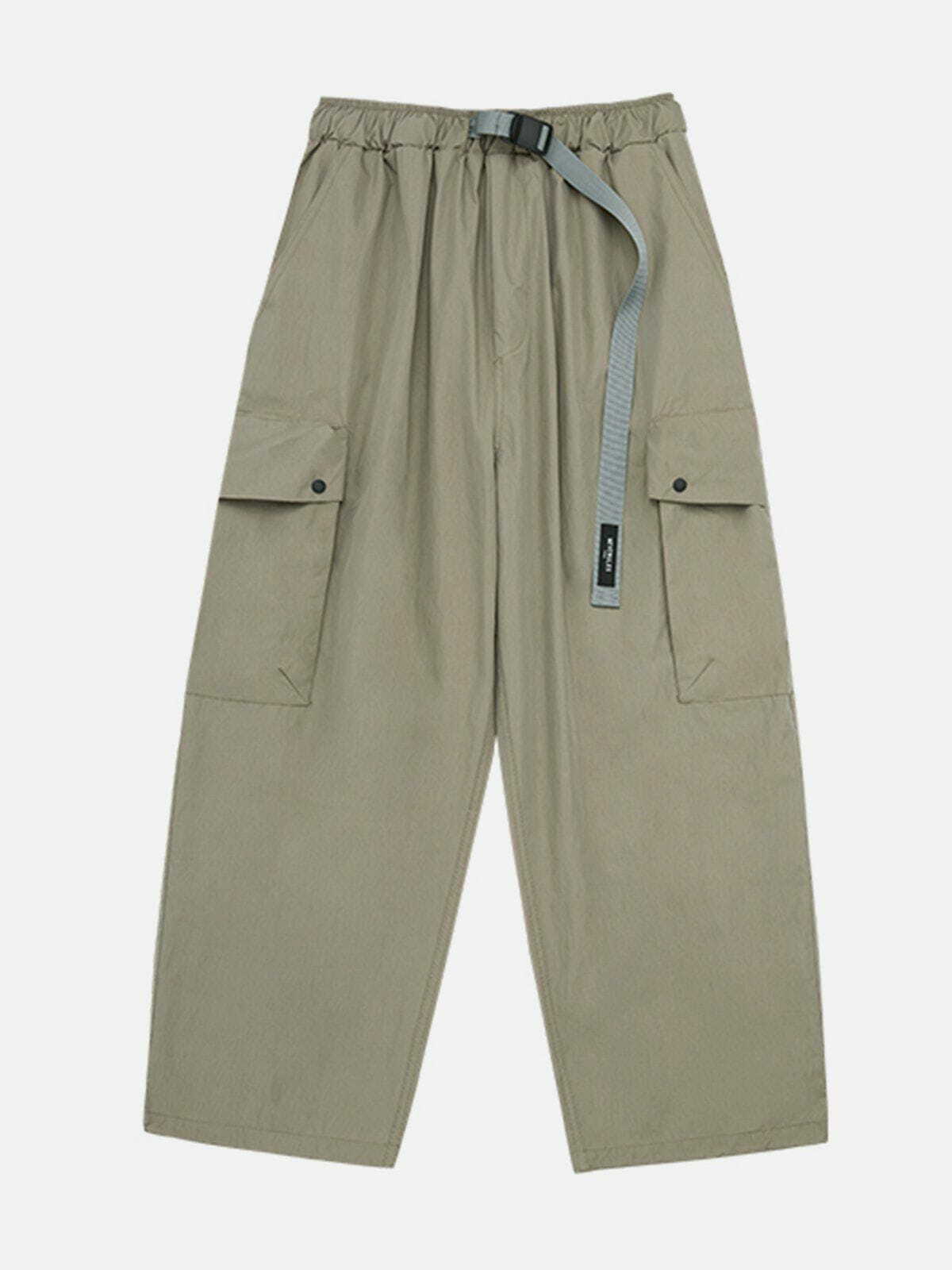 Y2K Grunge Cargo Pants - Retro 90s Style Summer Outfit for Y2K Fashion Lovers