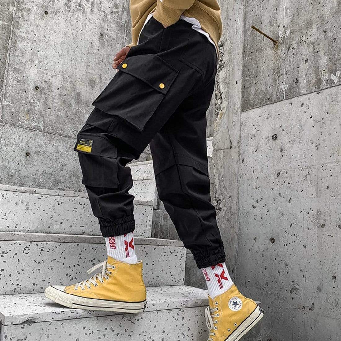 Y2K Grunge Cargo Pants - Retro 90s Summer Outfit, Perfect for Y2K Parties & Beach Vibes