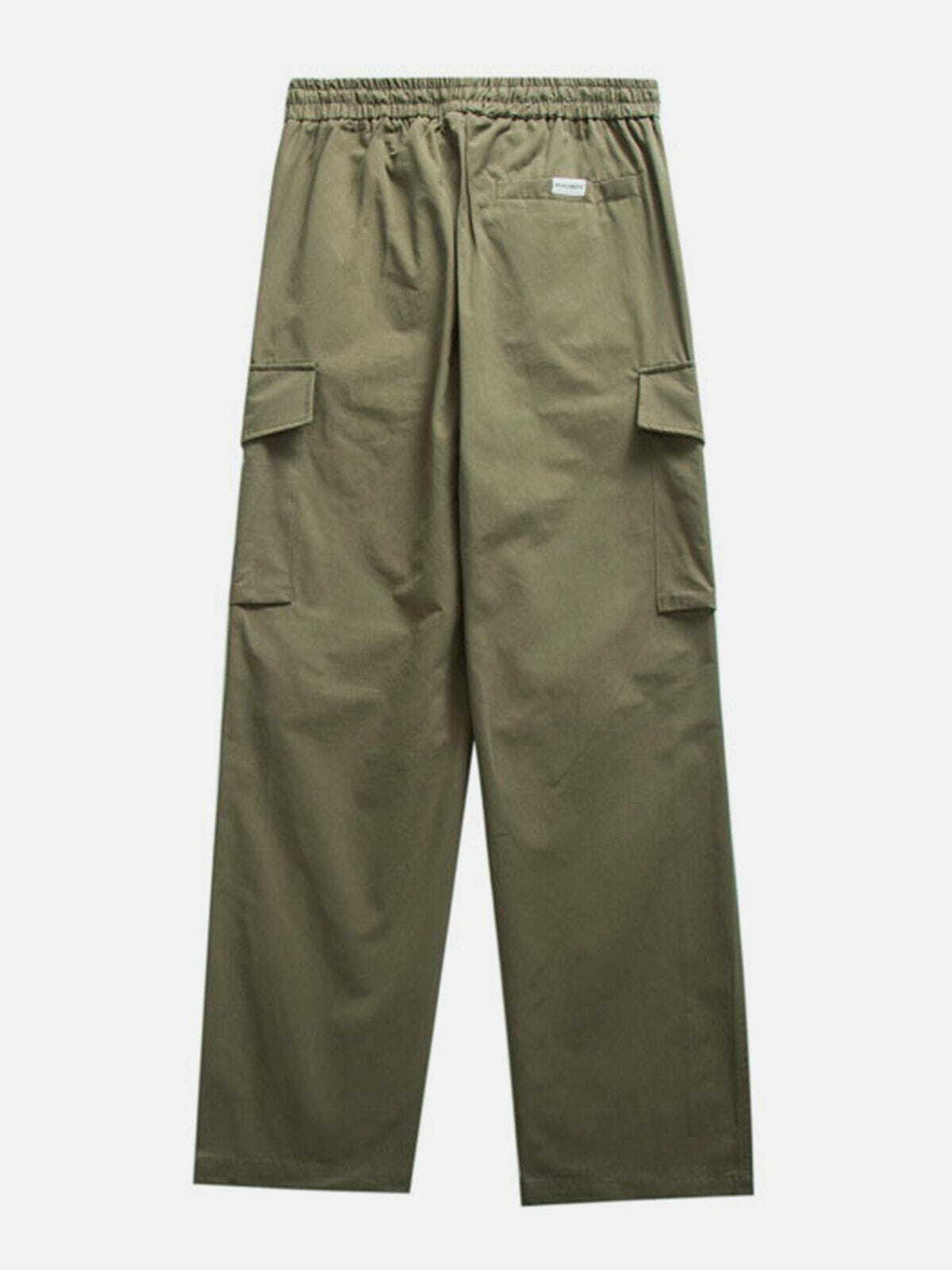 Y2K Grunge Cargo Pants with Large Pockets - Retro 90s Summer Outfit Essential