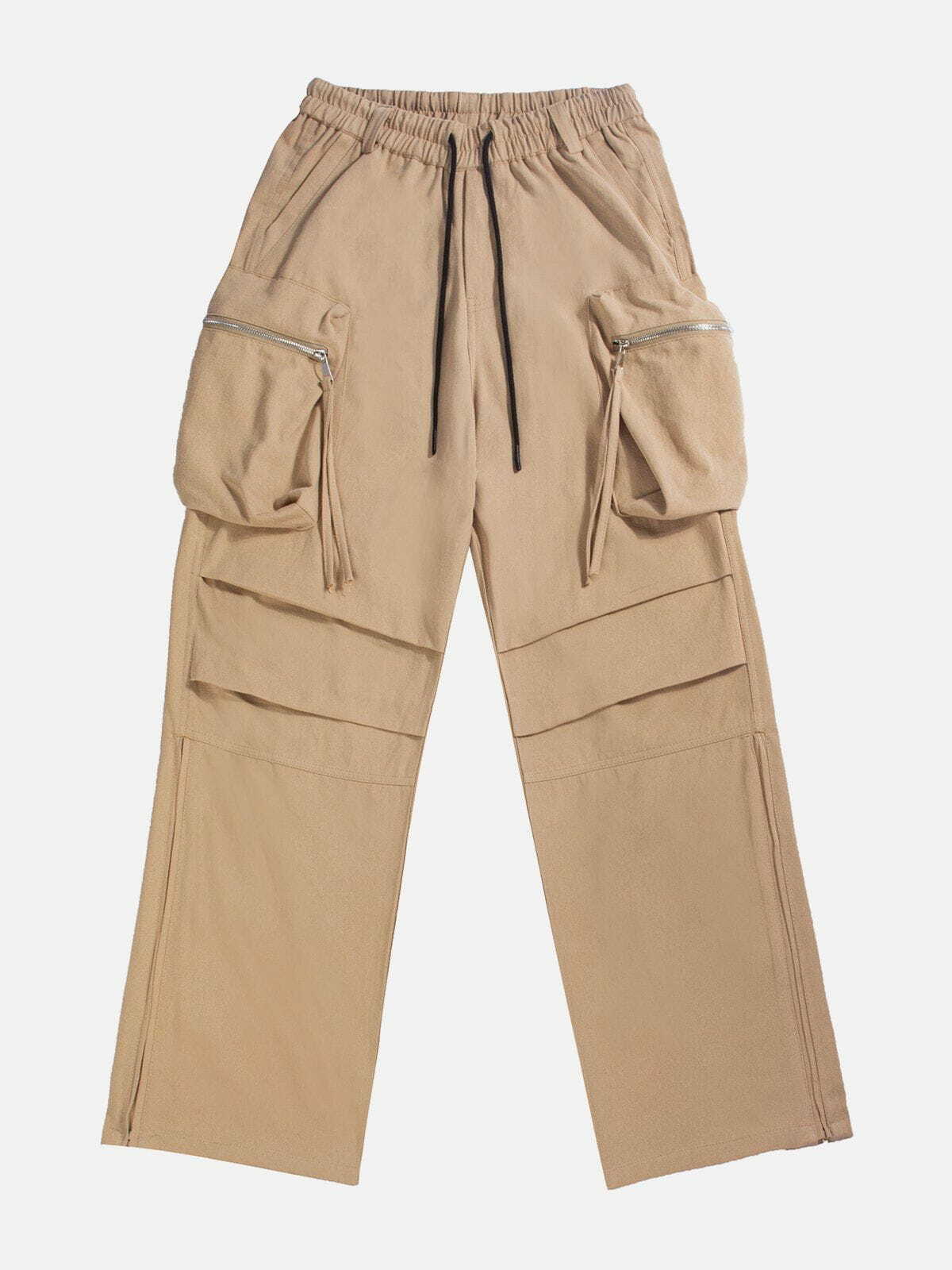 Y2K Grunge Cargo Pants with Large Pockets - Retro 90s Summer Outfit Essential