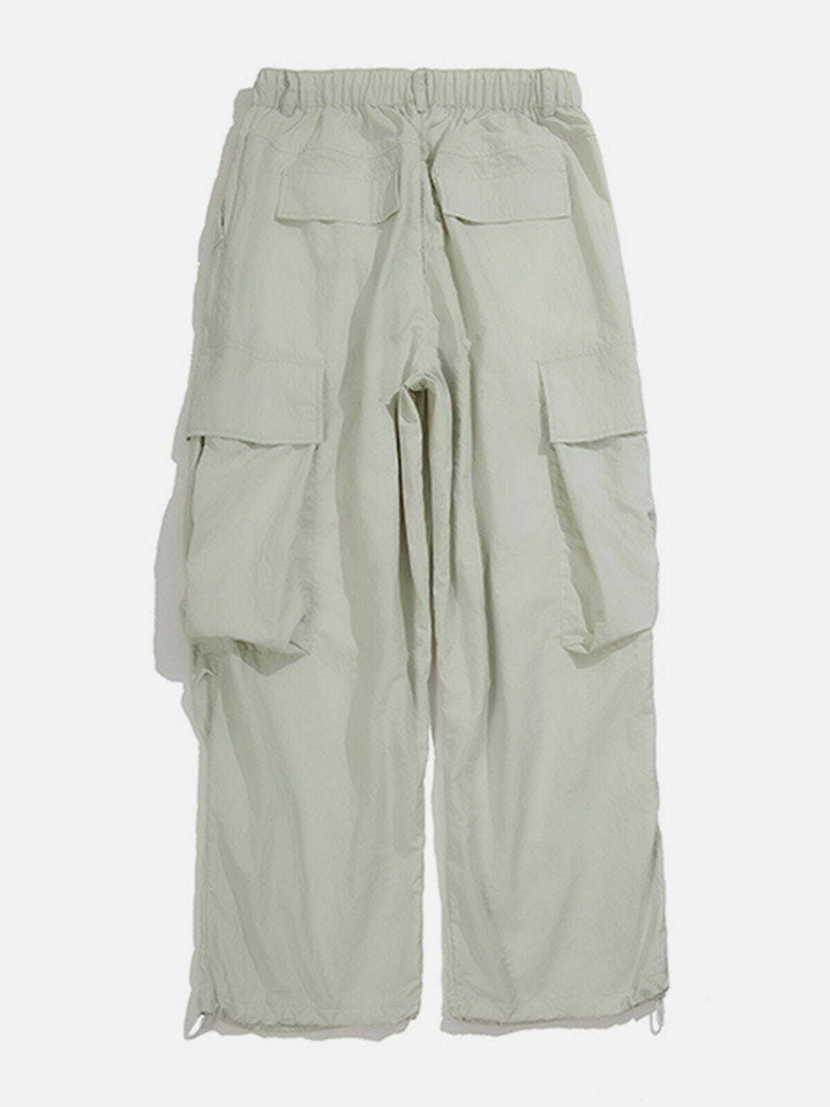 Y2K Grunge Cargo Pants with Large Pockets - Retro 90s Summer Outfit for Women