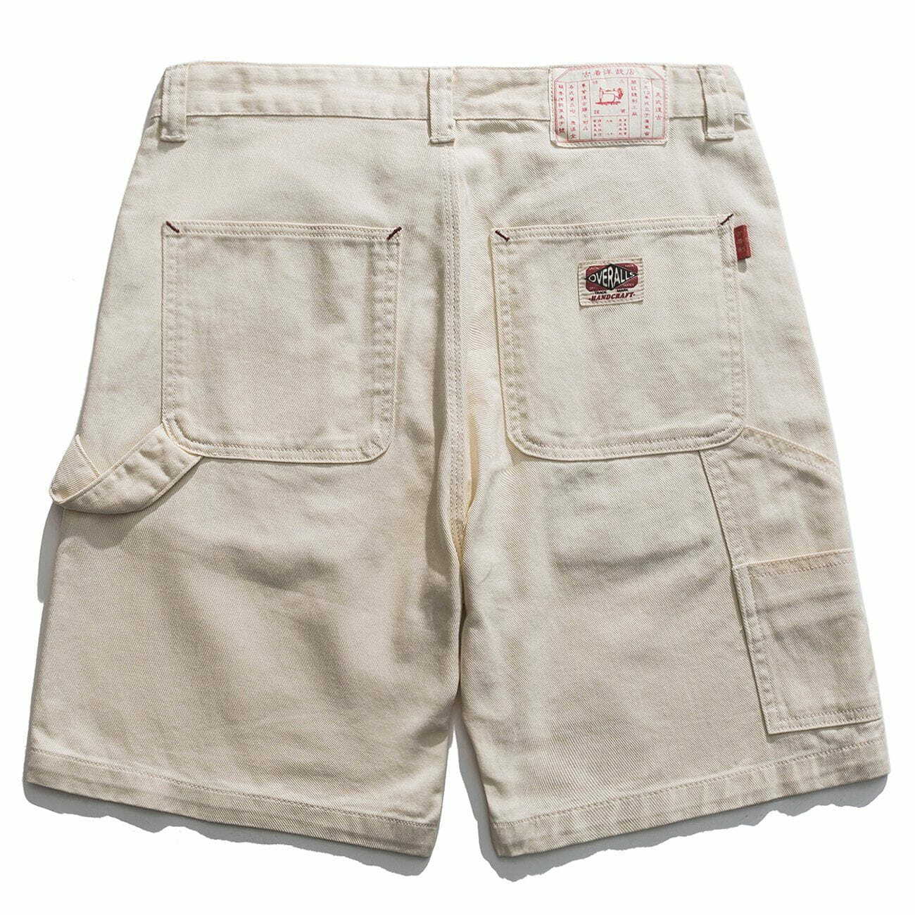 Y2K Grunge Cargo Shorts Outfit - Retro 90s Summer Fashion for Y2K Party & Beach Vibes