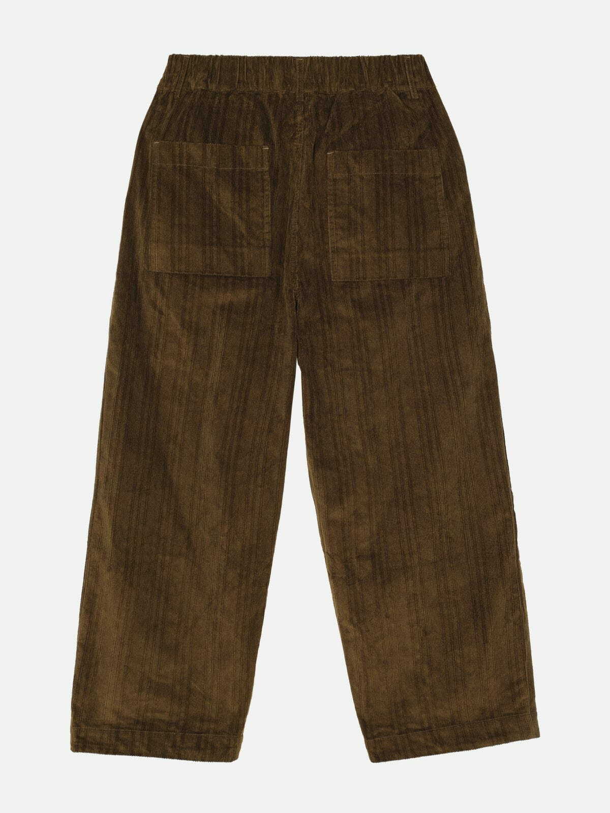 Y2K Grunge Corduroy Sweatpants - Retro 90s Summer Outfit for Y2K Party & Club Vibes