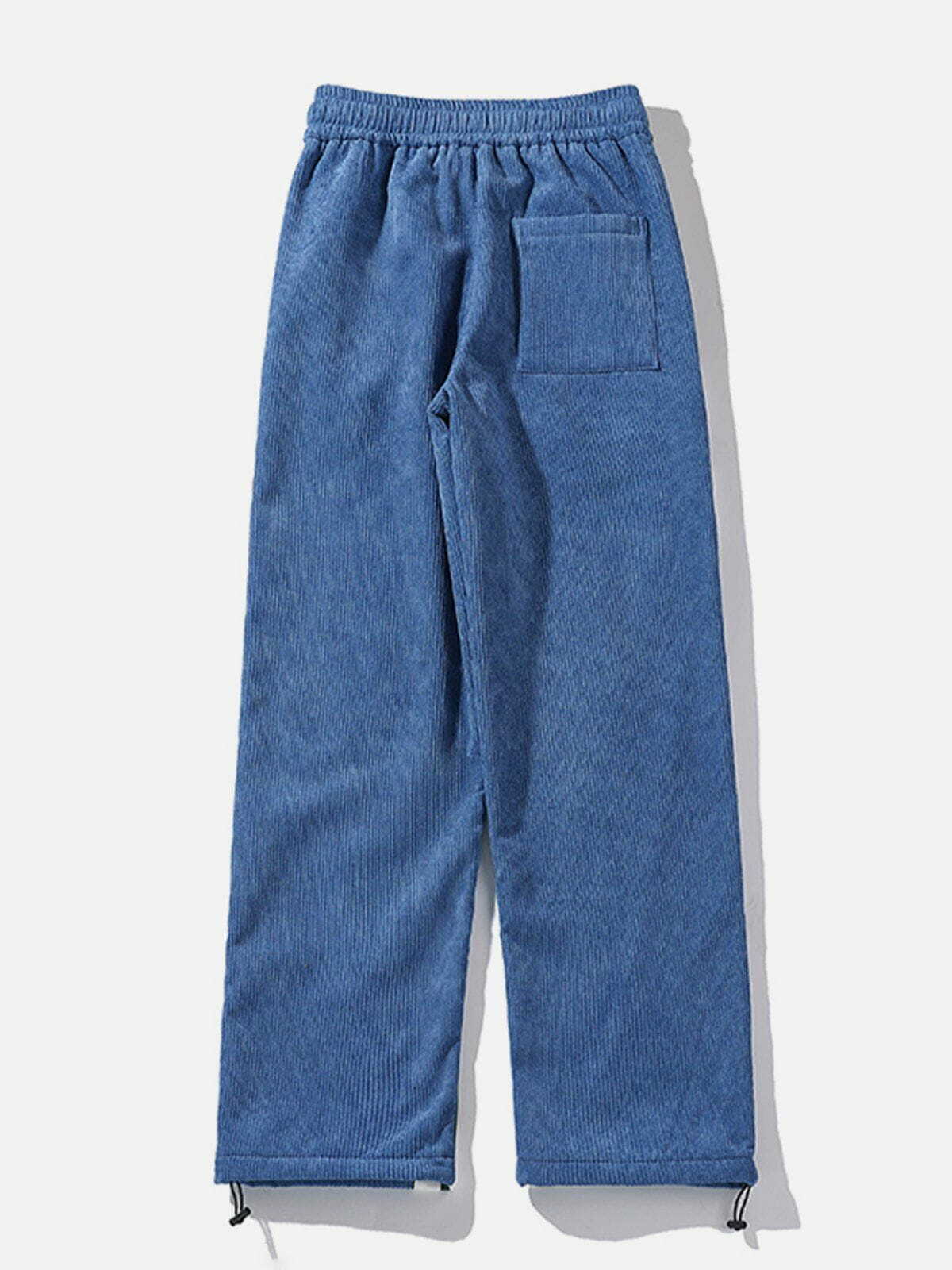 Y2K Grunge Corduroy Sweatpants - Retro 90s Summer Outfit for Y2K Party & Club Vibes