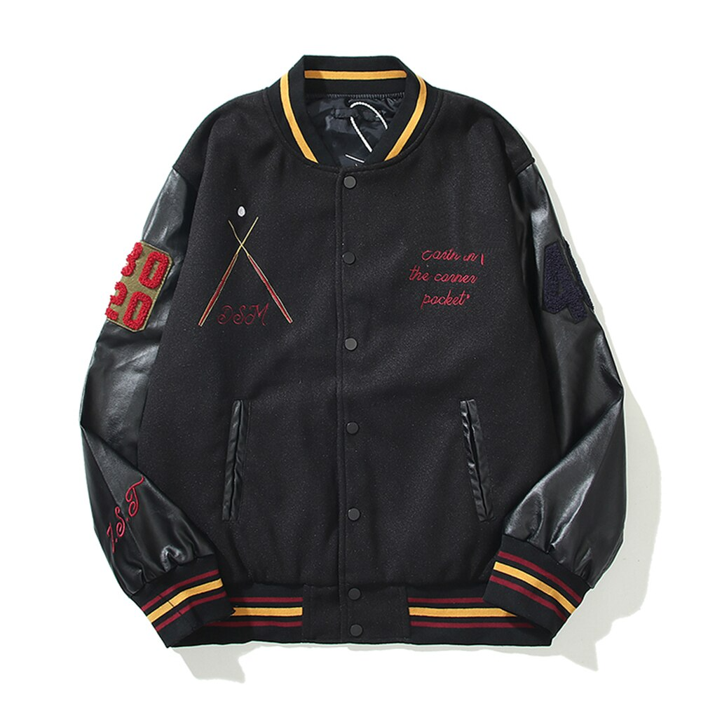 Y2K Grunge Eight Number Baseball Jacket - Retro 90s Summer Outfit for Y2K Vibes