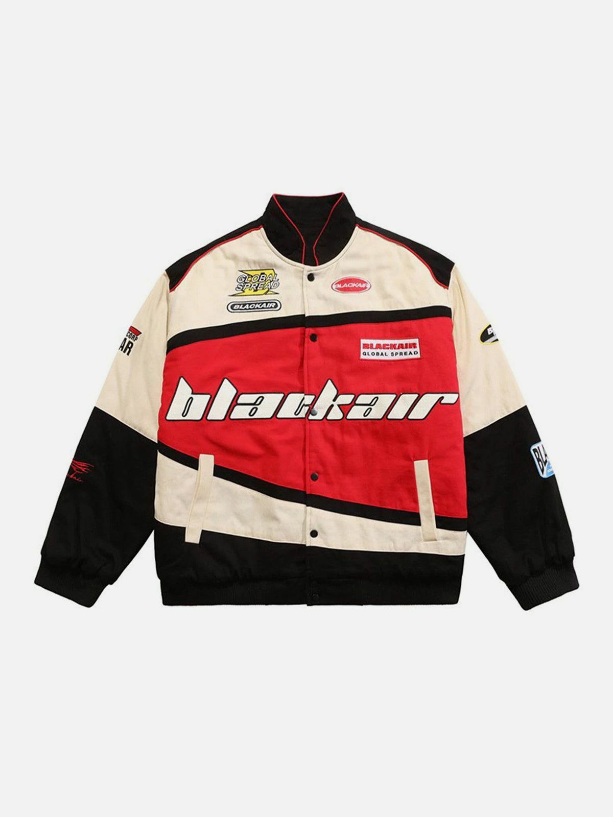 Y2K Grunge Motosports Jacket - Retro 90s Fashion for Summer Parties & Club Outfits