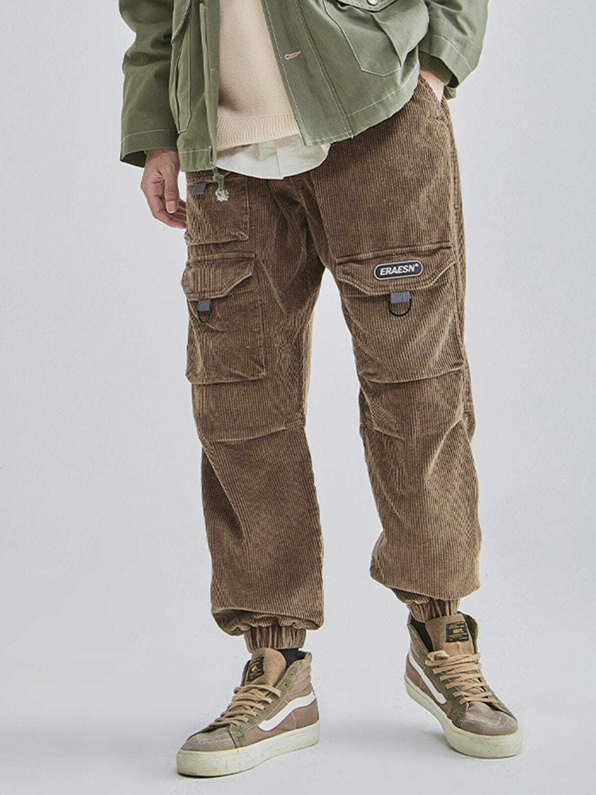 Y2K Grunge Multi Pocket Cargo Pants - Retro 90s Style for Summer Outfits & Parties