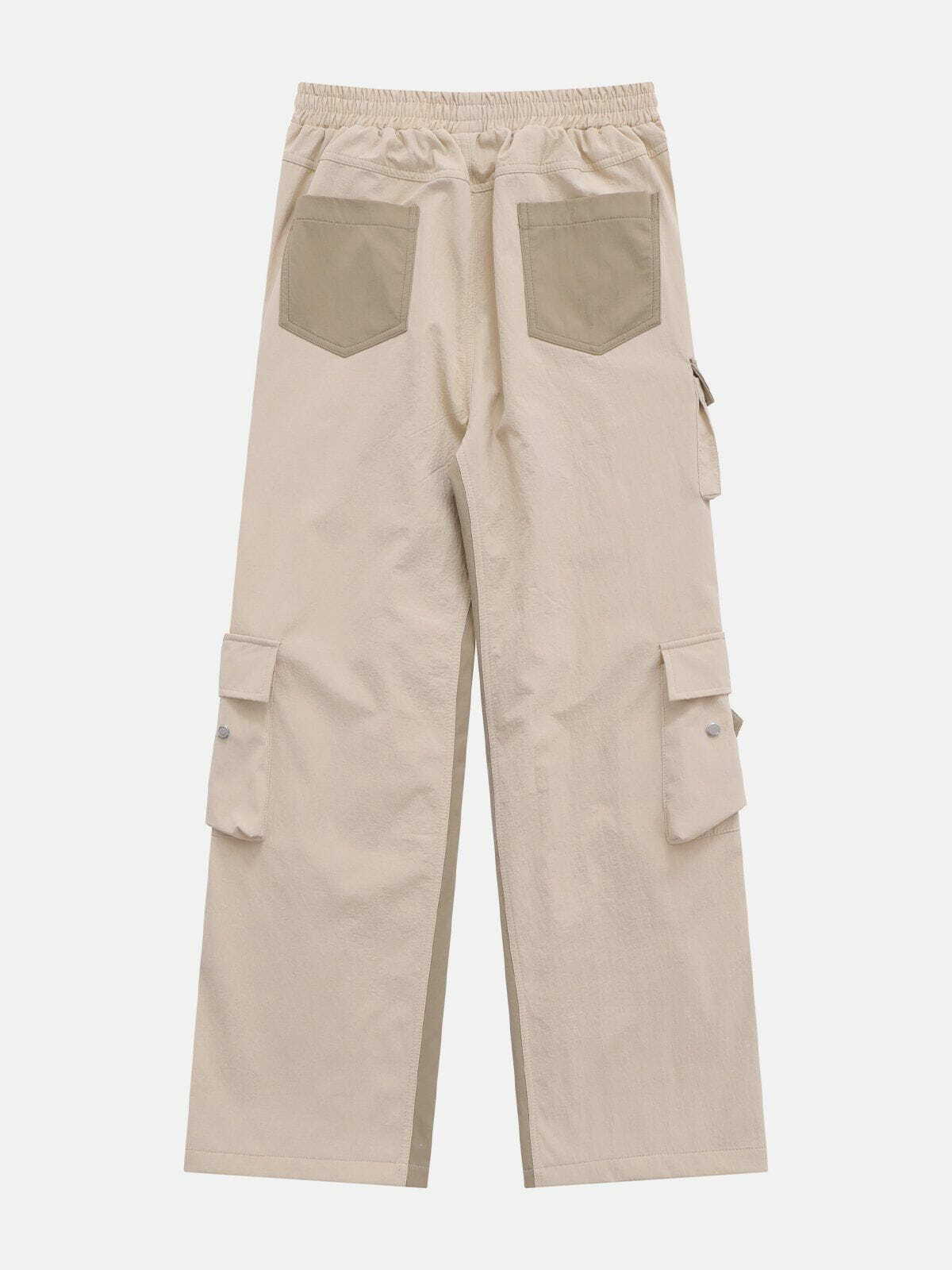 Y2K Grunge Multi-Pocket Cargo Pants - Retro 90s Summer Outfit for Y2K Style Lovers