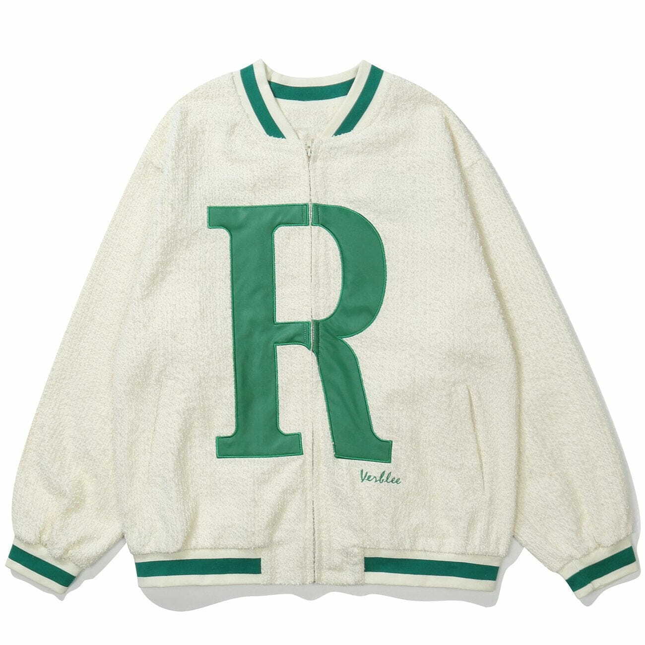 Y2K Grunge PU Letter Decor Jacket - Retro 90s Summer Outfit for Y2K Party & Club Looks