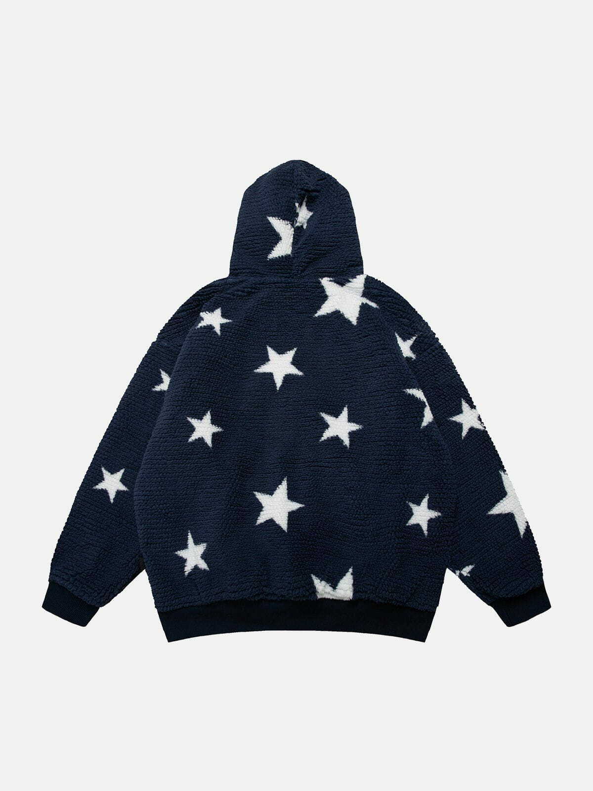 Y2K Grunge Star Monogram Hoodie - Retro 90s Fashion for Summer Parties & Outfits