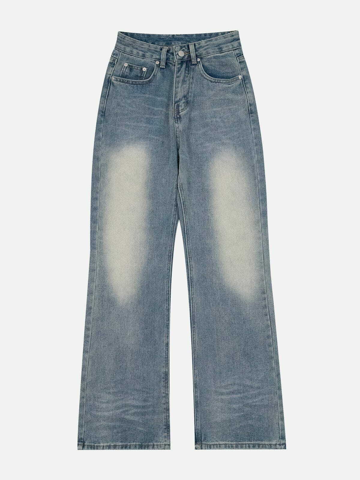 Y2K Grunge Washed Jeans: Retro 90s Summer Outfit for Y2K Party & Club Vibes