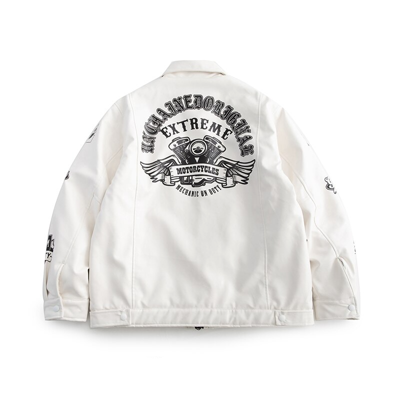 Y2K Grunge White Jacket - Retro 90s Summer Outfit, Perfect for Y2K Parties & Beach Vibes