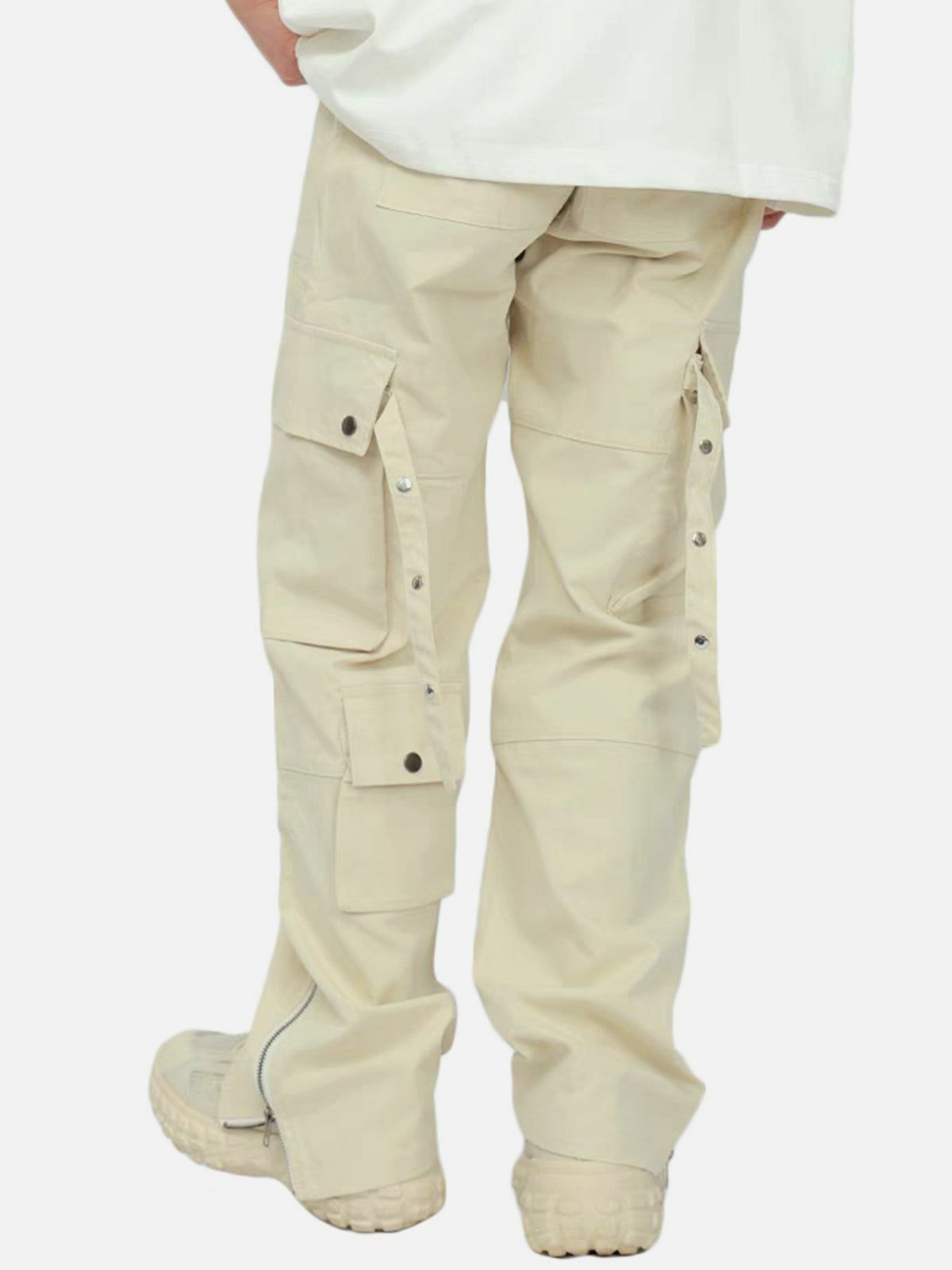 Y2K Multi-Pocket Cargo Pants - Retro 90s Grunge Style for Summer Outfits & Parties