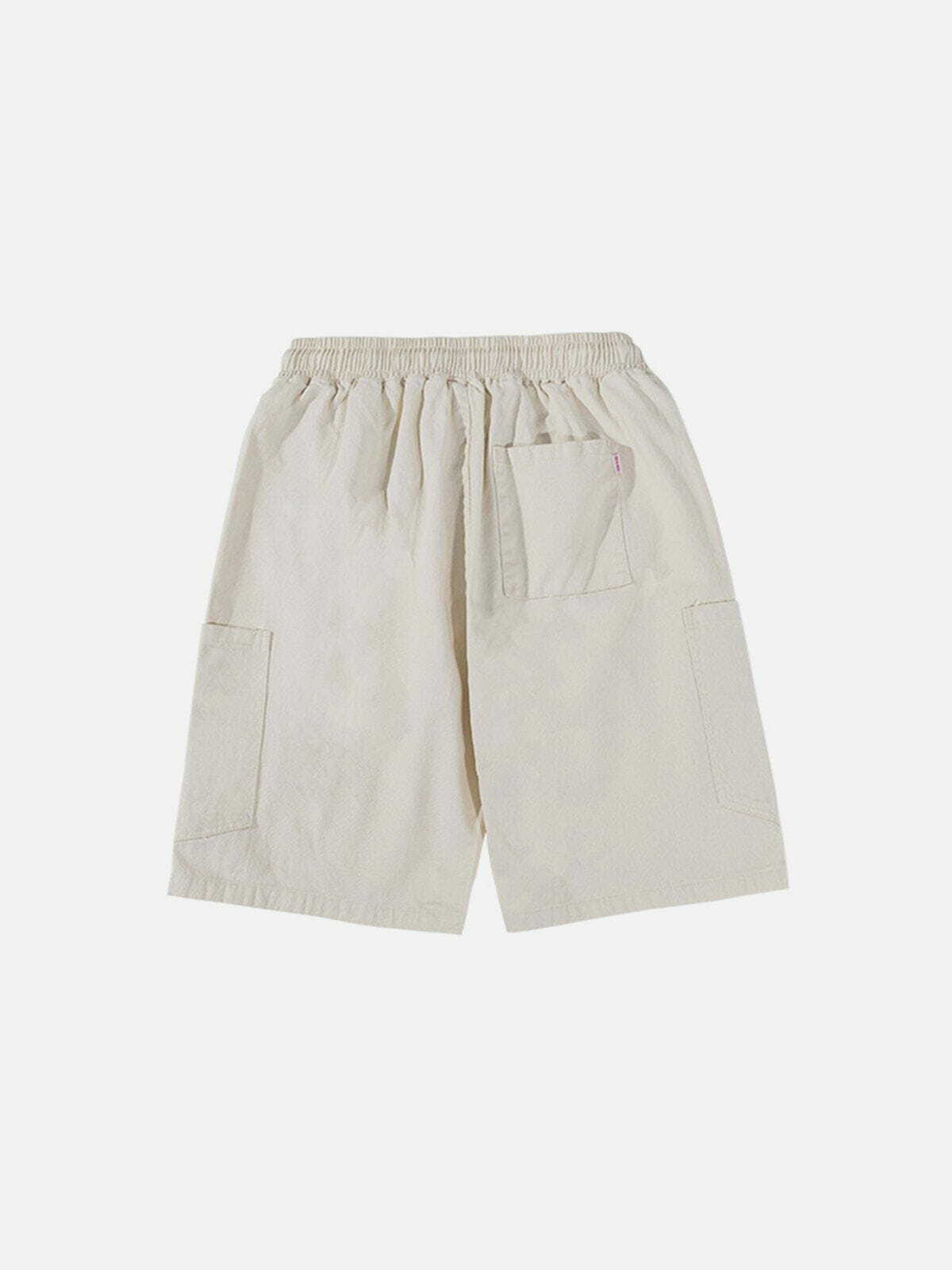 Y2K Multi-Pocket Essential Shorts for Summer: Grunge & 90s Fashion Outfit Must-Have