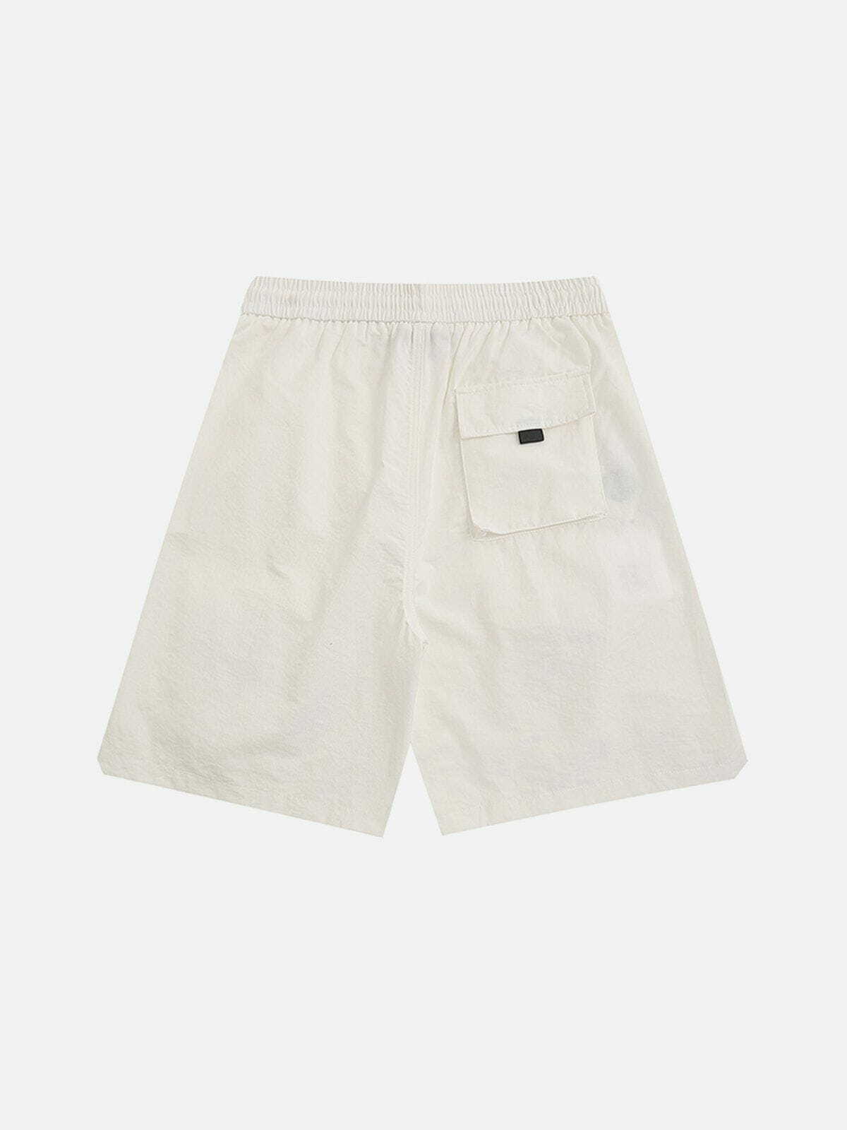 Y2K Multi-Pocket Shorts: Retro 90s Grunge Outfit for Summer Parties & Beach Vibes