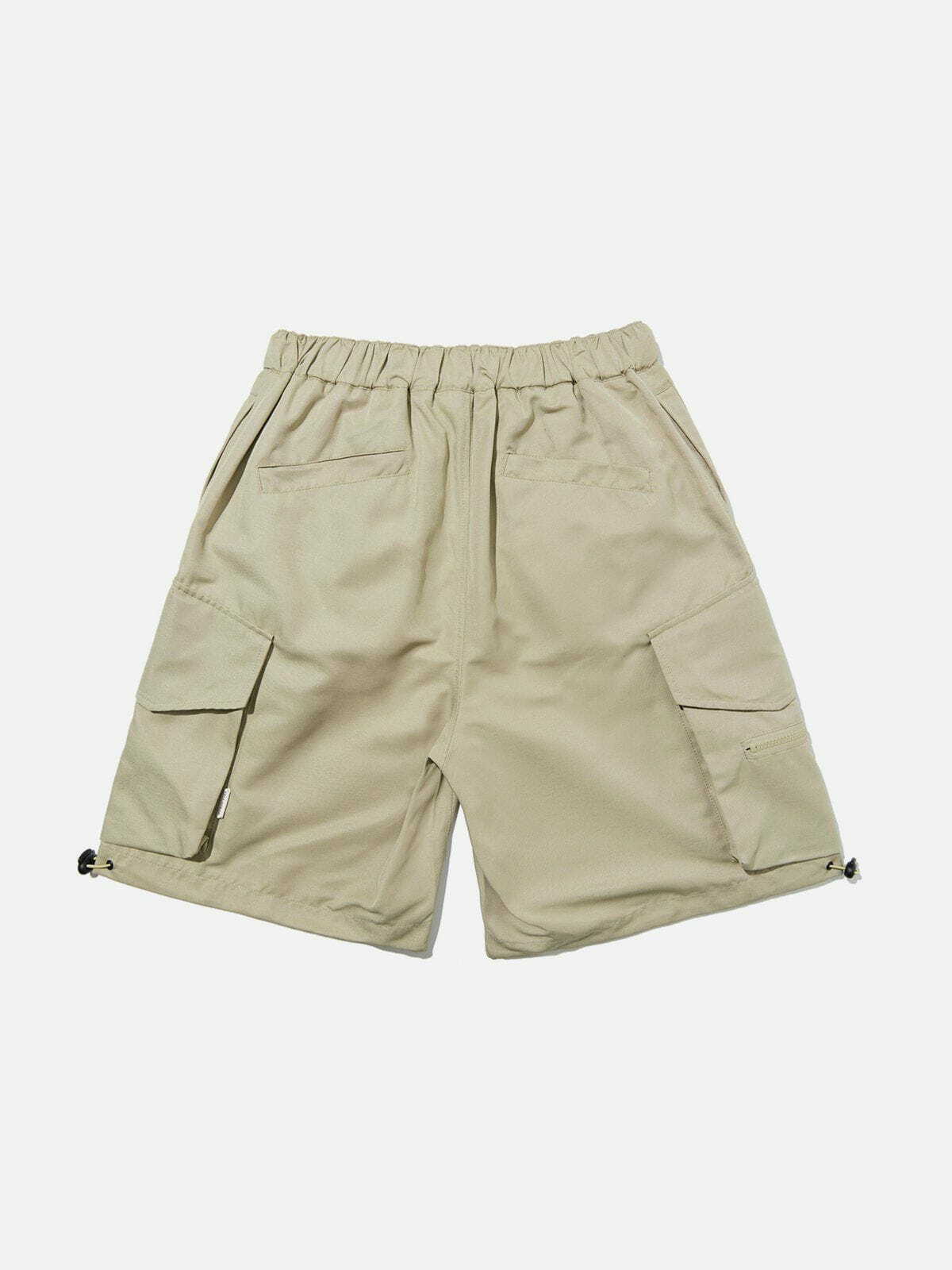 Y2K Multi-Pocket Shorts: Retro 90s Grunge Outfit for Summer Parties & Beach Vibes