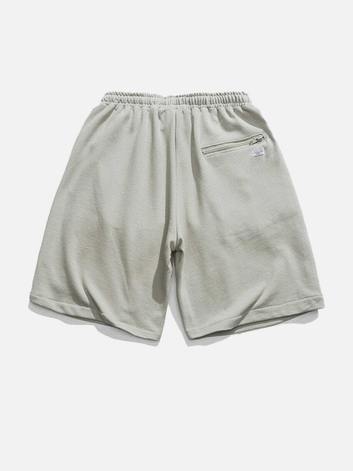 Y2K Multi-Pocket Shorts: Retro 90s Grunge Outfit for Summer Parties & Beach Vibes