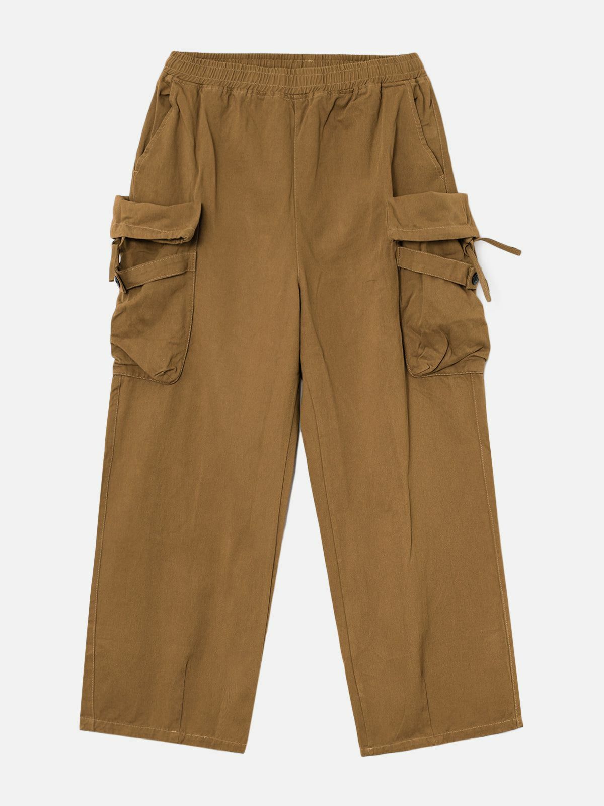 Y2K Oversized Cargo Pants with 3D Pockets - Grunge & Retro 90s Summer Outfit Essential