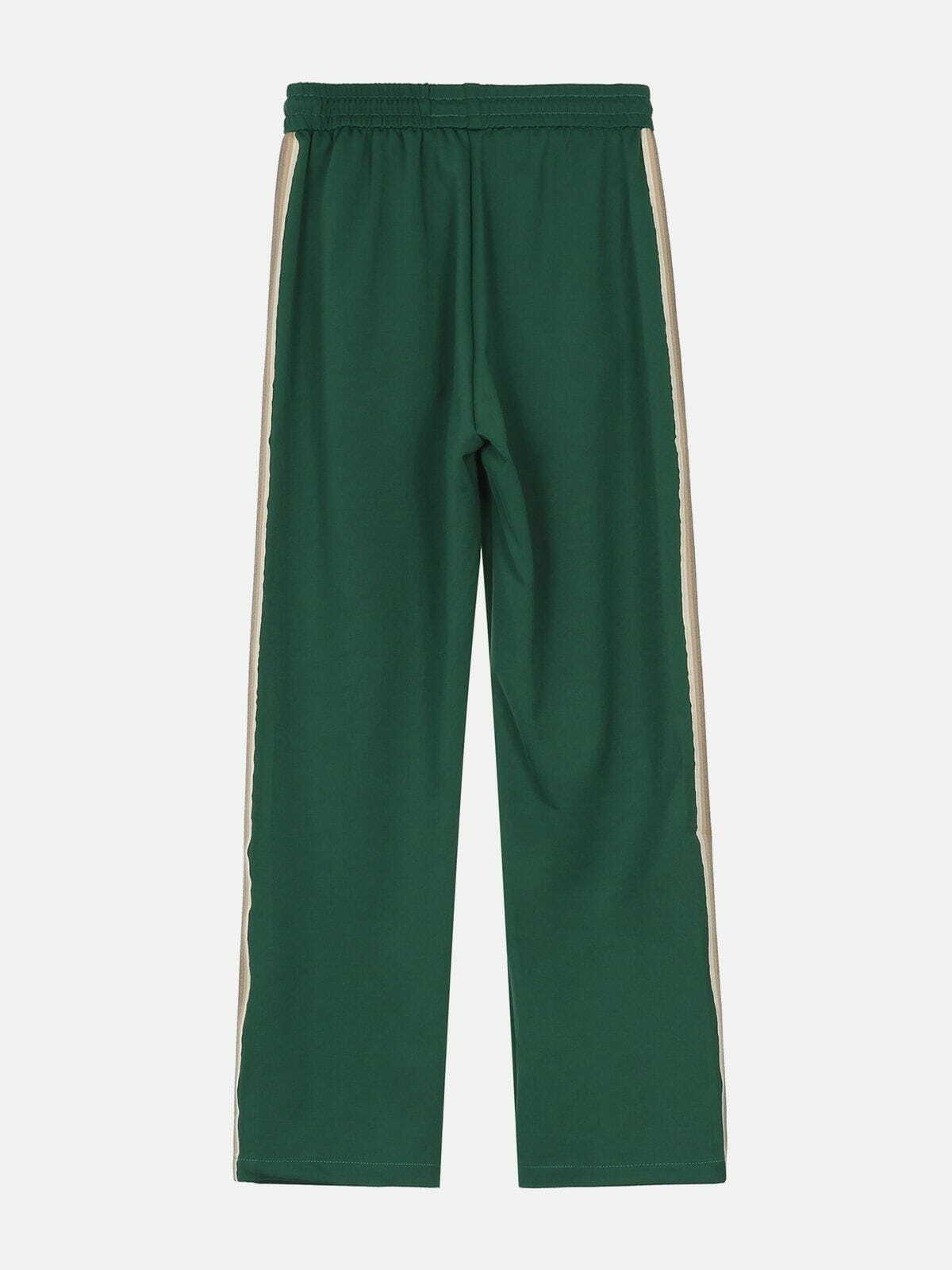 Y2K Side Stripes Sweatpants - Retro 90s Grunge Outfit for Summer Parties & Casual Looks