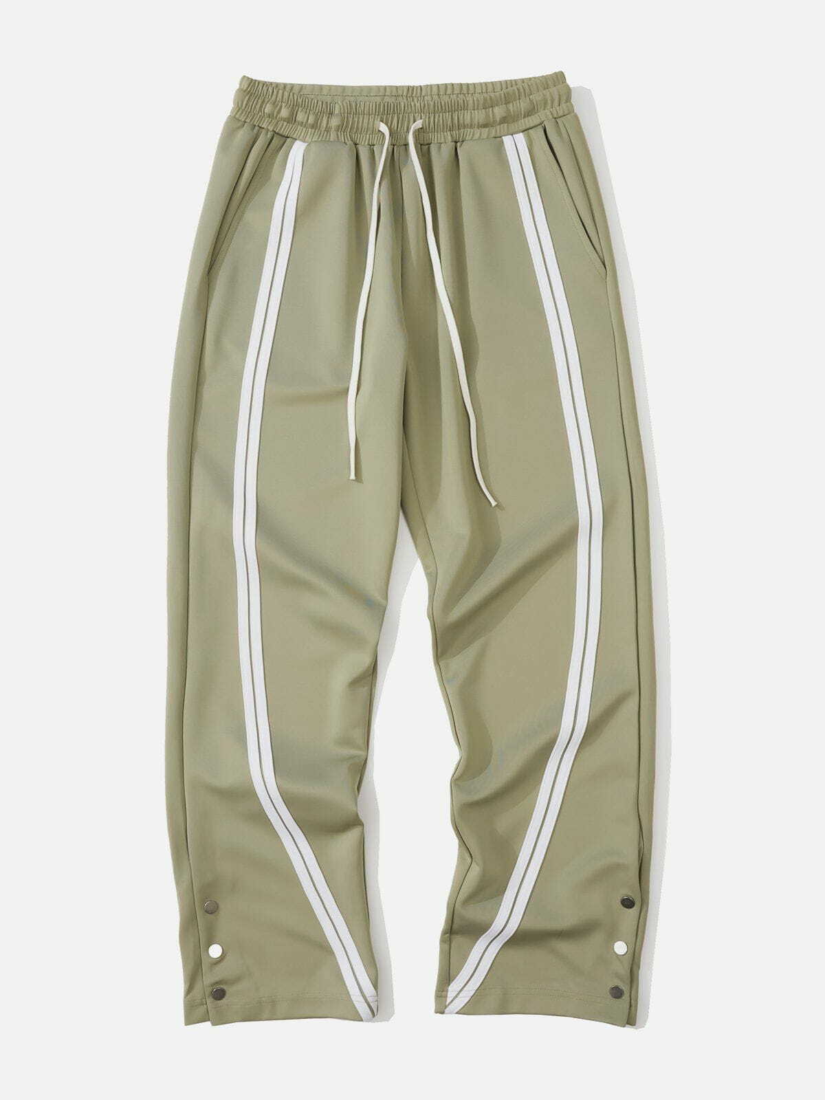 Y2K Striped Pants - Retro 90s Grunge Outfit for Summer Parties & Club Nights