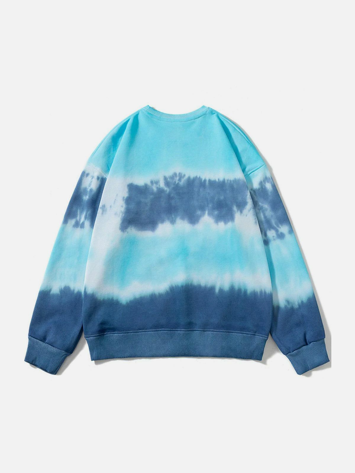 Y2K Tie Dye Sweatshirt - Retro 90s Grunge Outfit for Summer Parties & Casual Looks