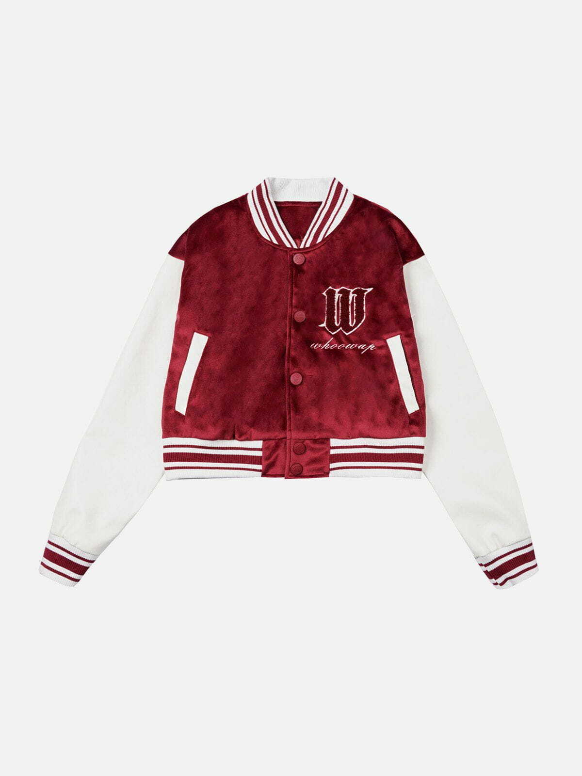 Y2K Velvet Short Varsity Jacket - Retro 90s Grunge Outfit for Summer Parties & Clubbing