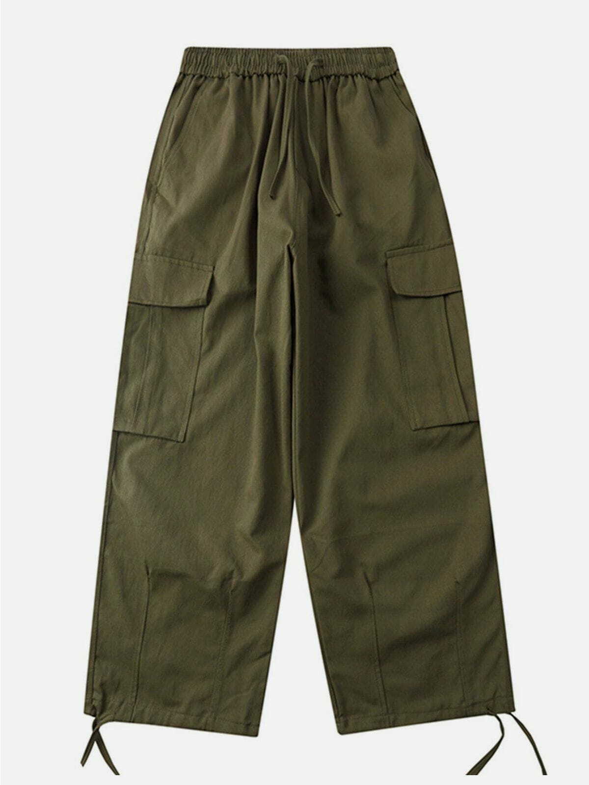 Y2K Vintage Baggy Cargo Pants - Retro 90s Grunge Style for Summer Outfits & Parties