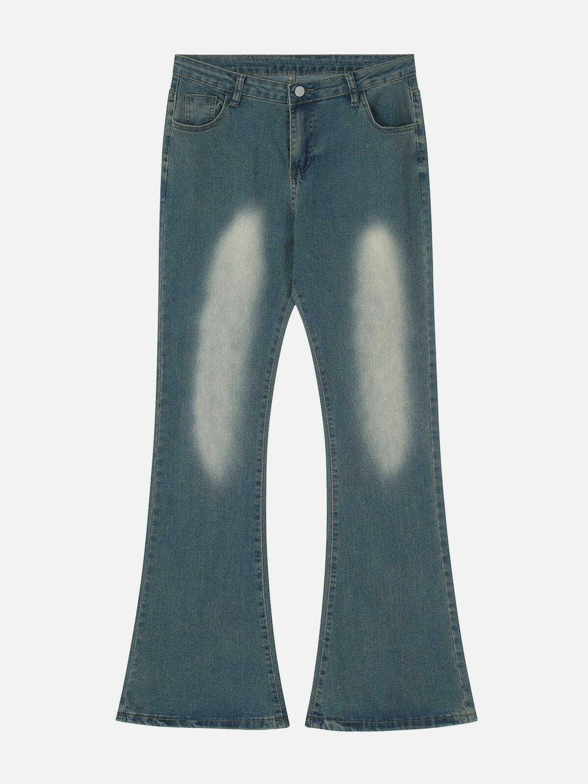 Y2K Vintage Halation Jeans - Retro 90s Grunge Outfit for Summer Parties & Clubbing