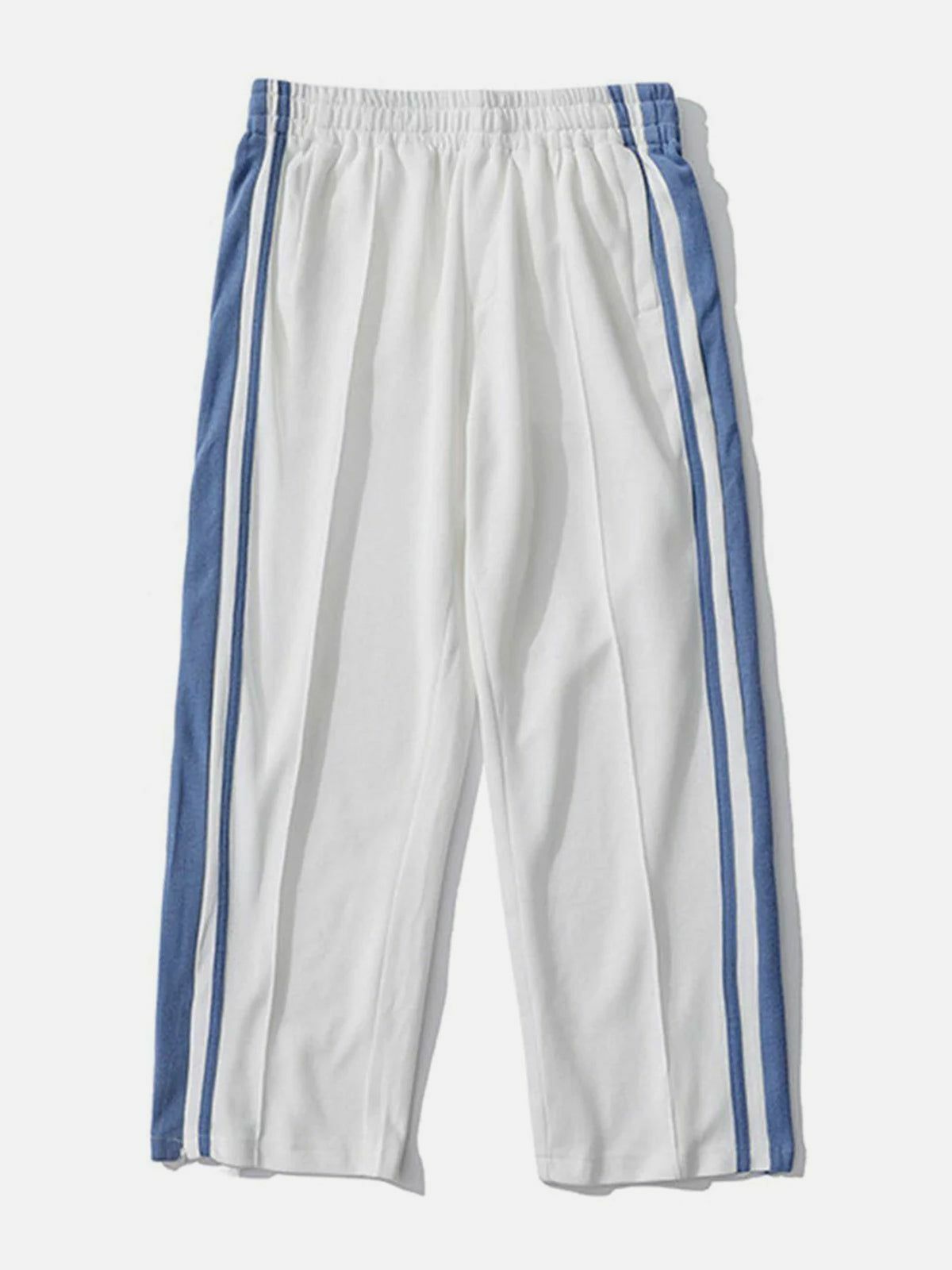 Y2K Vintage Side Stripe Track Pants - Retro 90s Grunge Outfit for Summer Parties